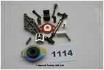 Engine Mounting Kit with Rose Jointed Torque Link